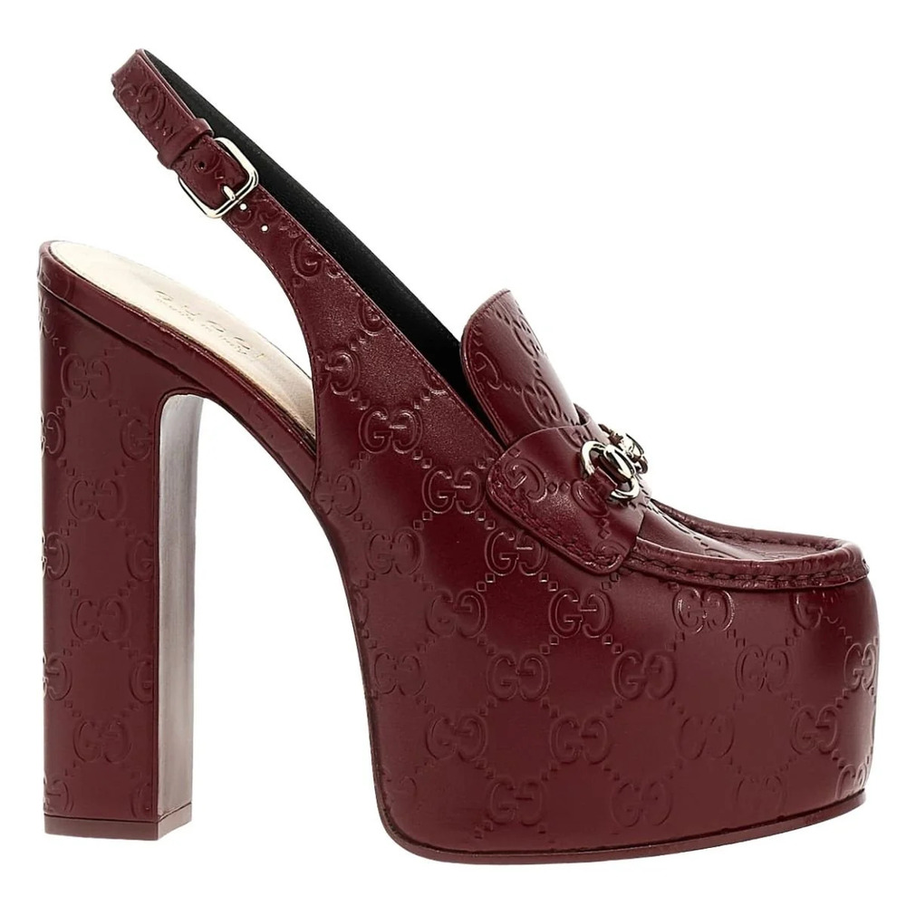 Gucci - Ottavia GG Platform Pumps 145mm
